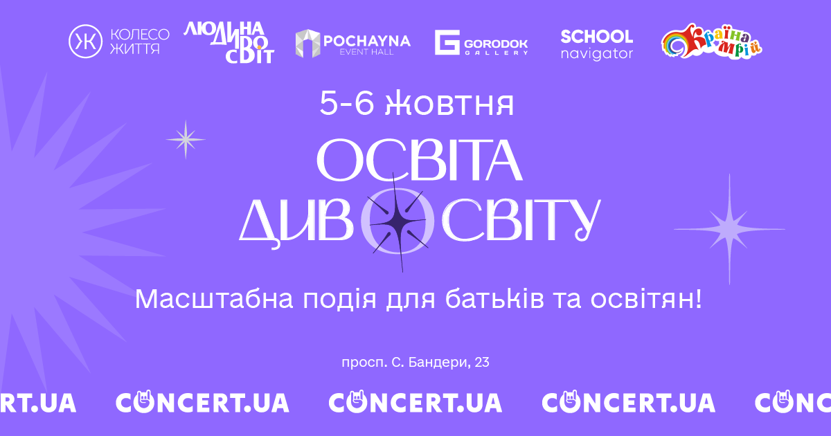 Попередній перегляд медіа 5-6 жовтня у Києві вдруге пройде форум “Освіта Дивосвіту”