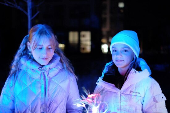 Як відбувались новорічні святкування в приватних школах Києва